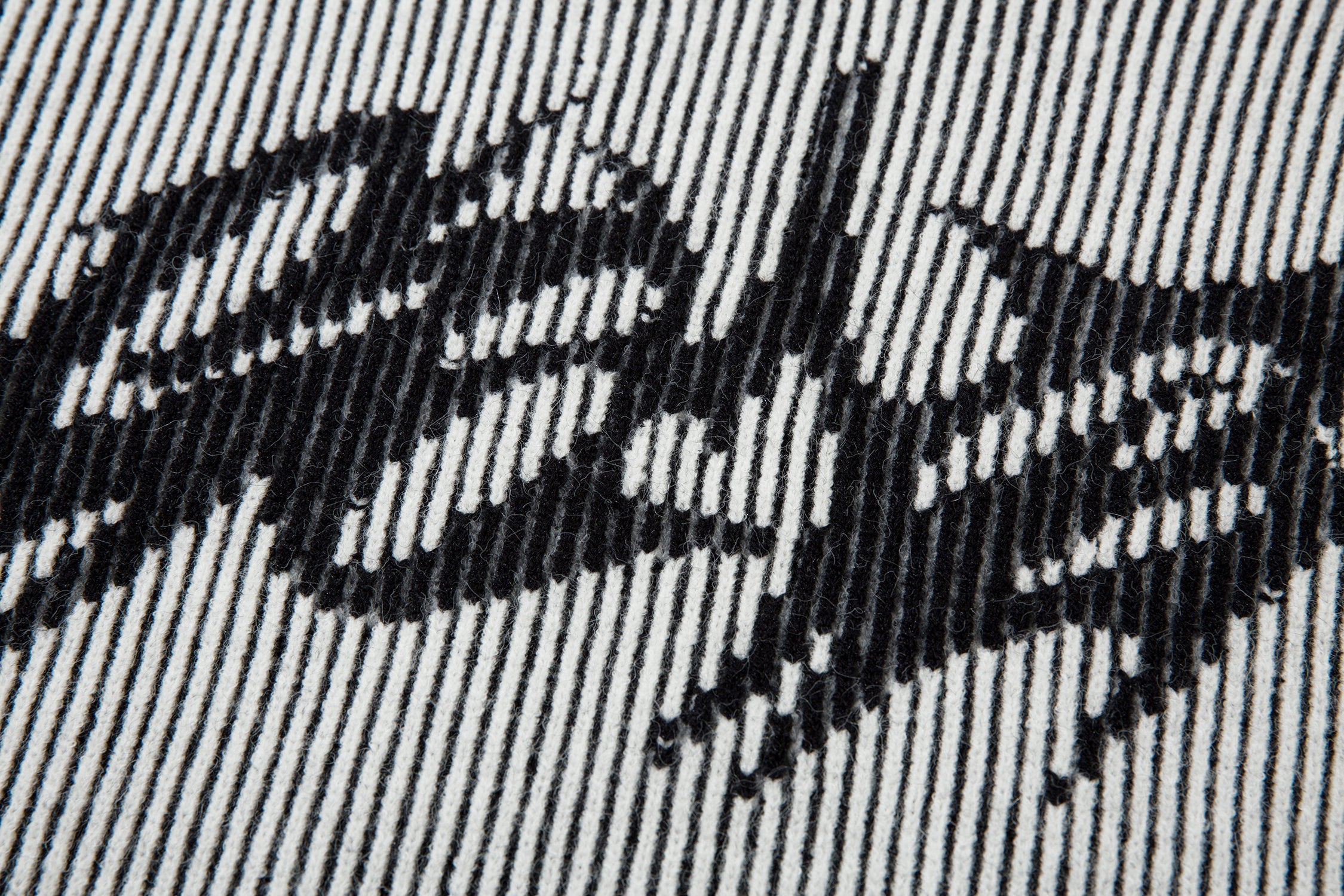 Omirad Lightning Graphic Ribbed Knit Sweater | SEAKOFF