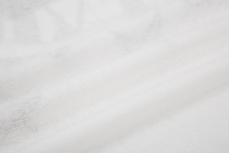 Close-up of white tee fabric texture