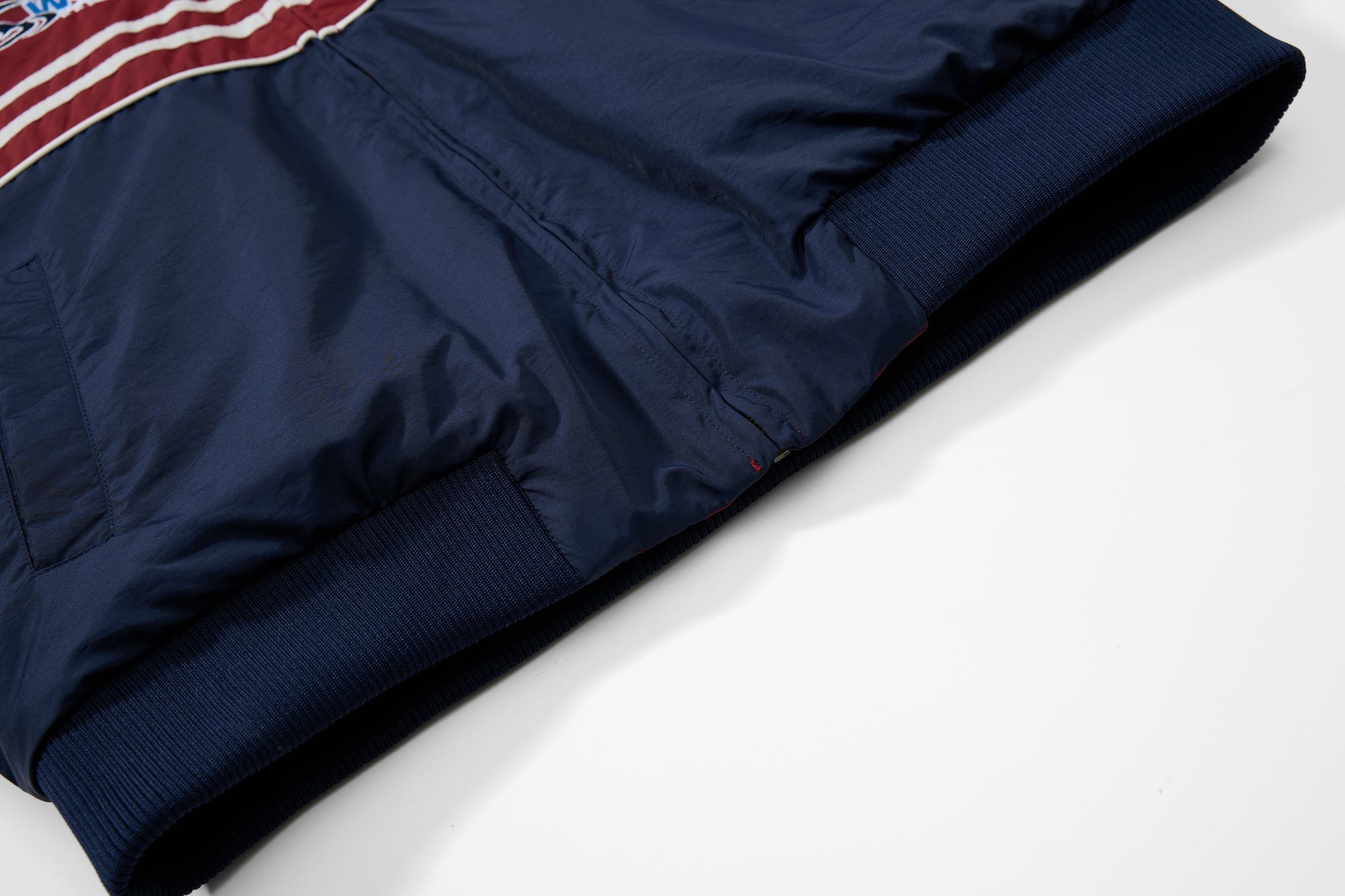 Retro Racing Colorblock Bomber Jacket | MAFA Vintage