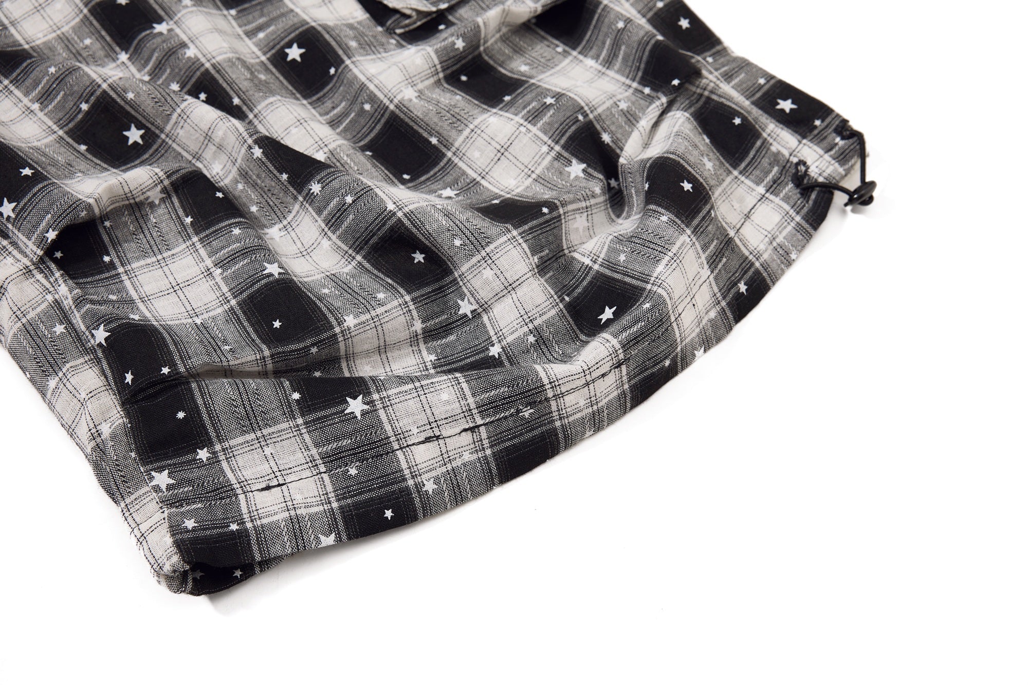 Omirad Plaid Star Cargo Shorts | Y2K Baggy Streetwear