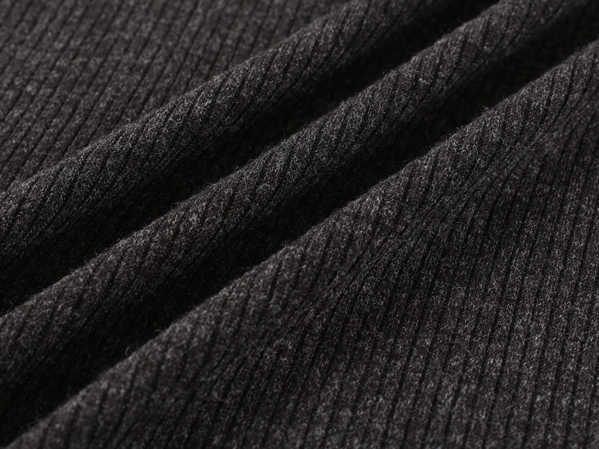 Omirad Ribbed Texture Long-Sleeve Tee | Relaxed Crew Neck