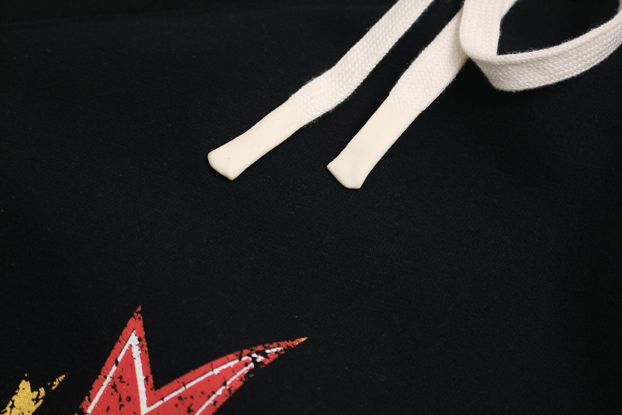 Fleece-Lined Glitter Star Wide-Leg Sweatpants | Y2K Street Style