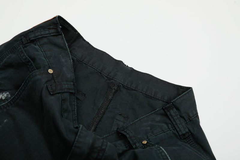Omirad Distressed Cargo Pants | Wide-Leg Utility Streetwear