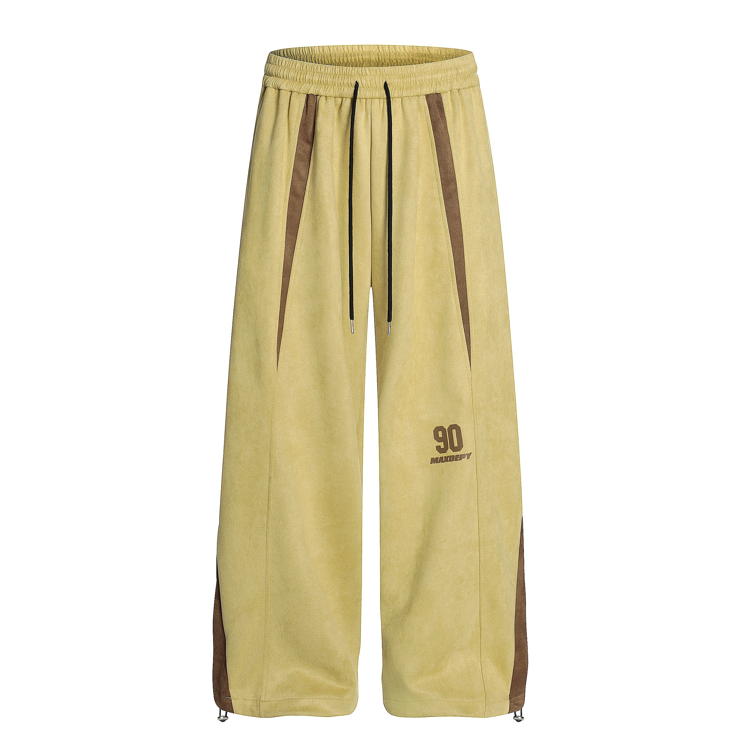 Colorblock Wide-Leg Track Pants | Streetwear Athletic Fit