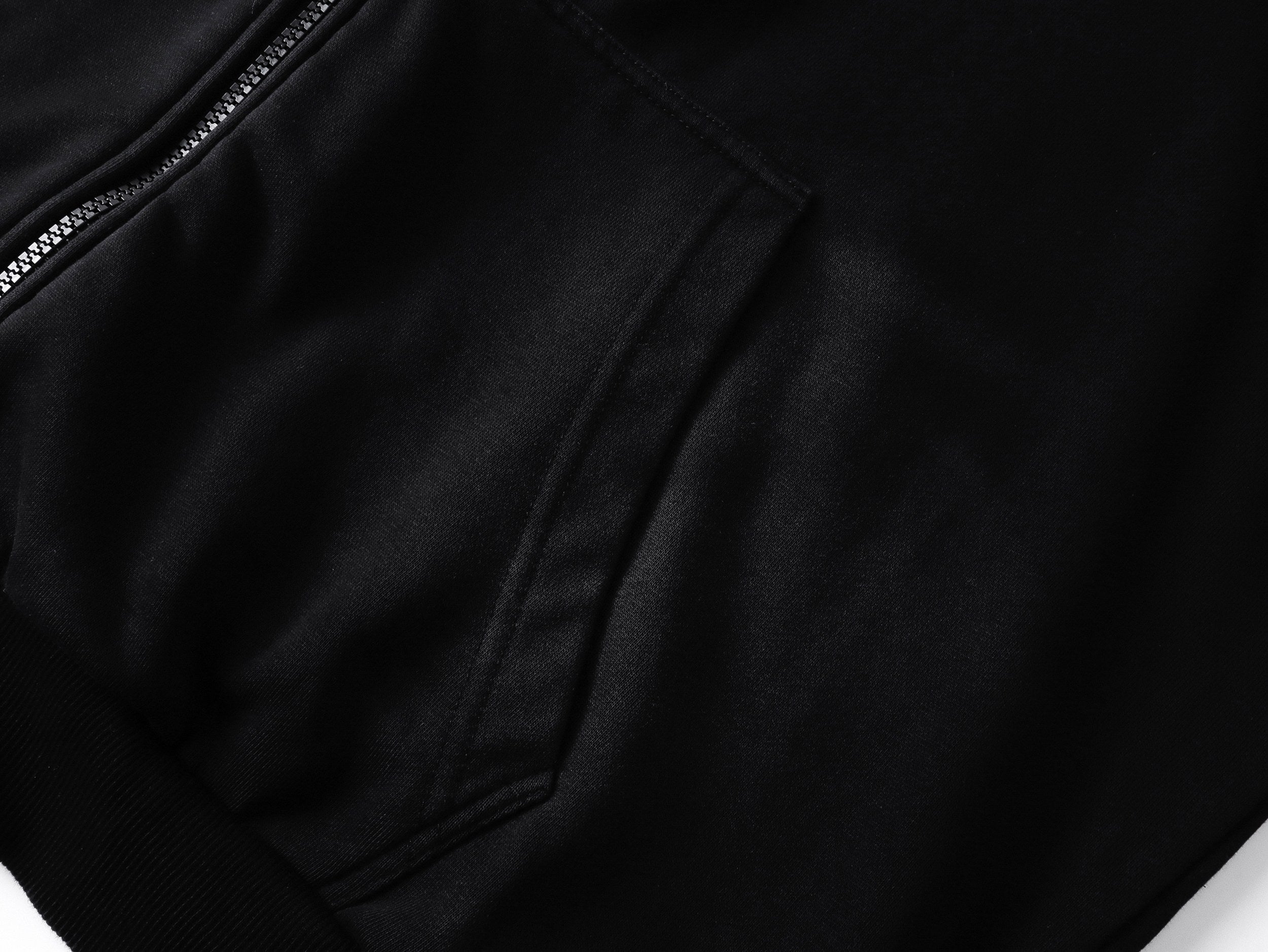 Omirad Distressed Sport Zip Hoodie | Bold Graphic Streetwear
