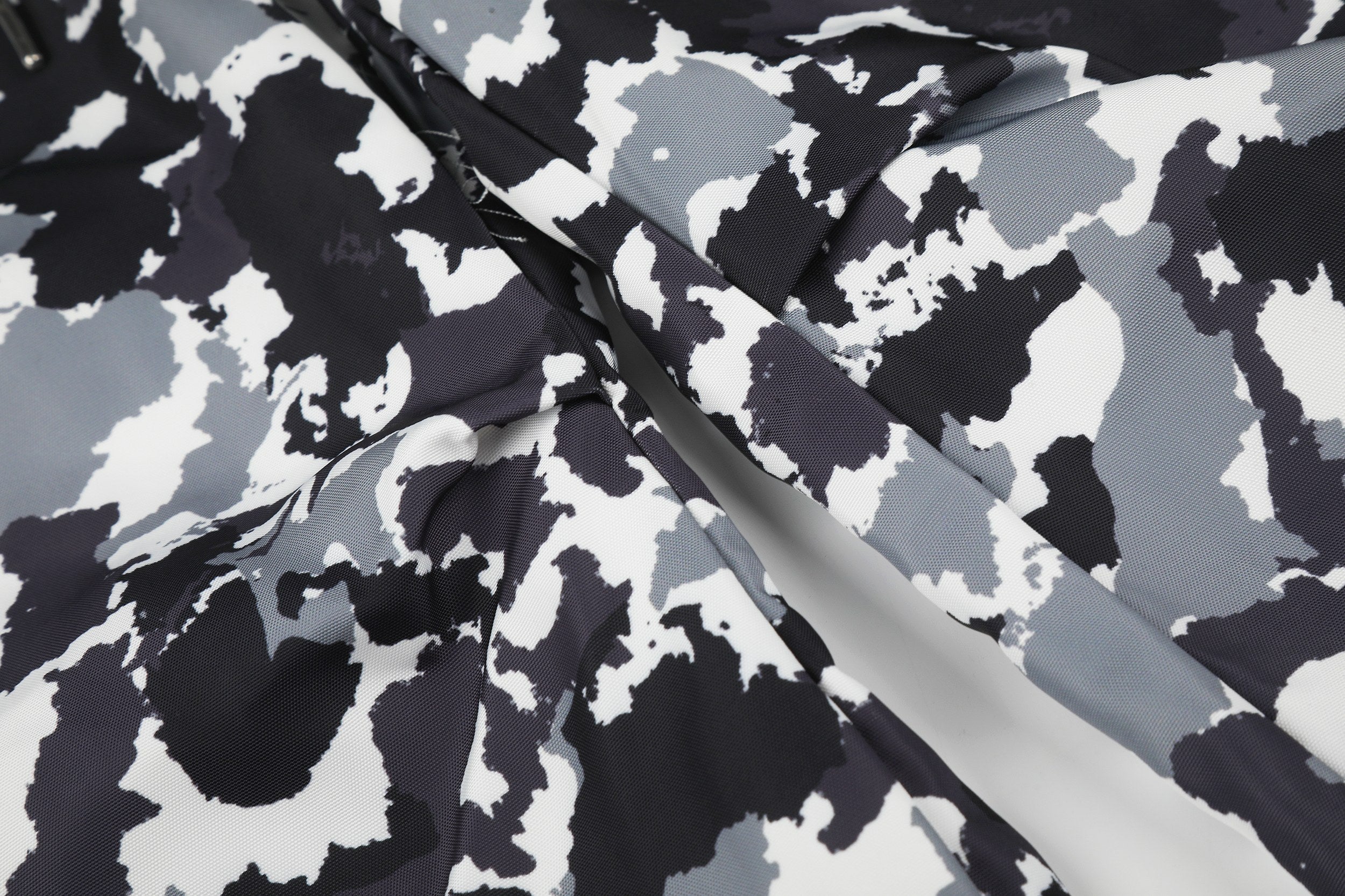 Abstract Camo Wide-Leg Sweatpants | Oversized Streetwear