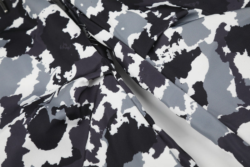 Abstract Camo Wide-Leg Sweatpants | Oversized Streetwear