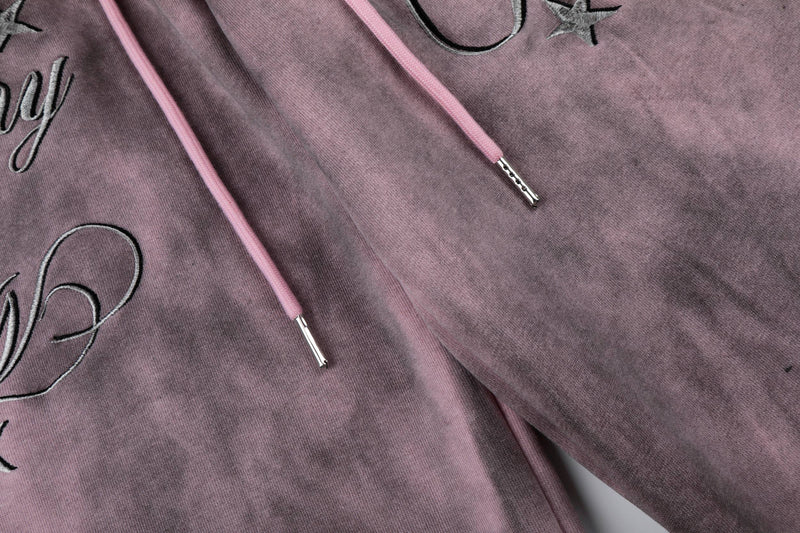 Omirad Misery Was Nothing Washed Wide-Leg Sweatpants
