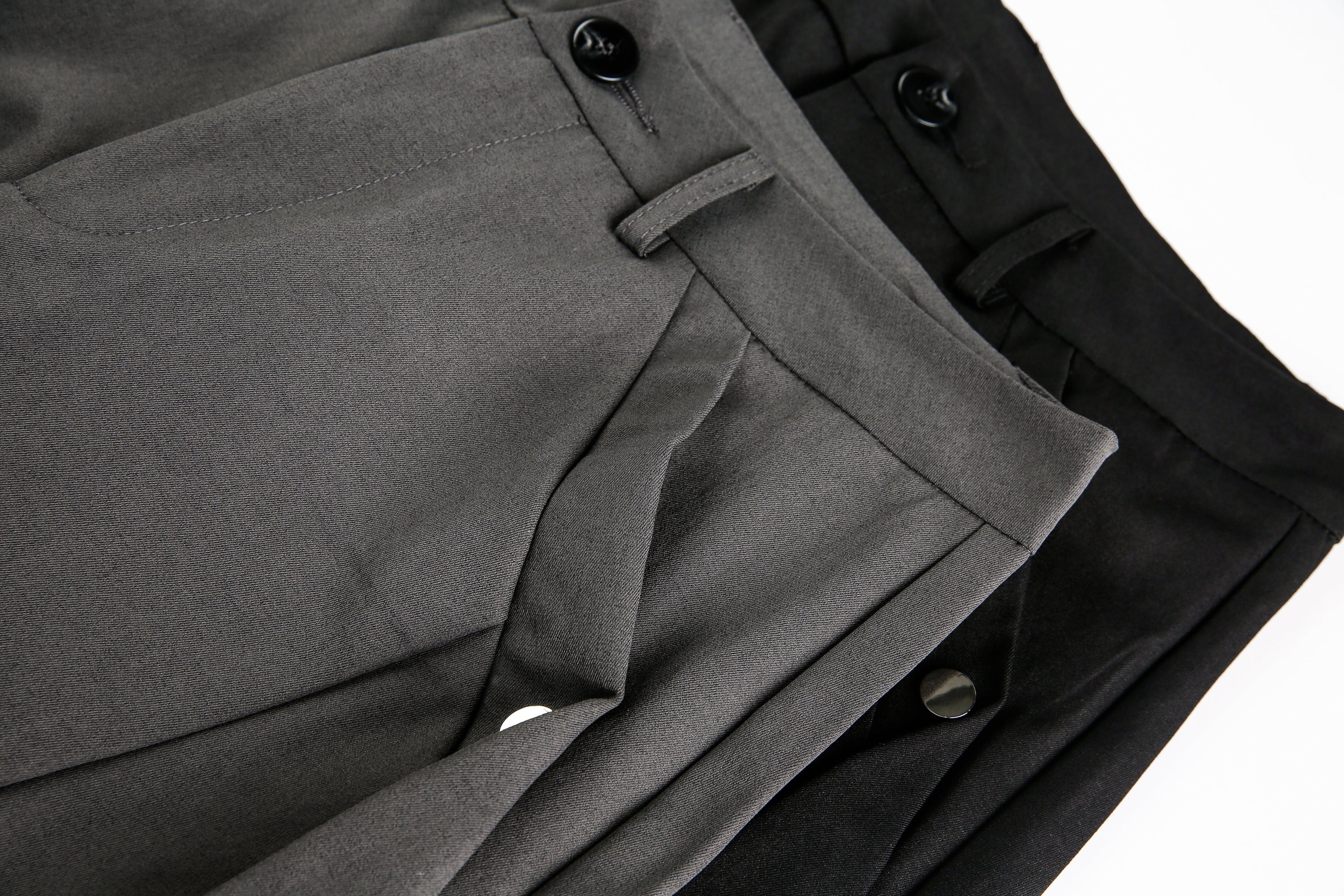 Omirad Structured Wide-Leg Trousers | Bold Street Tailoring