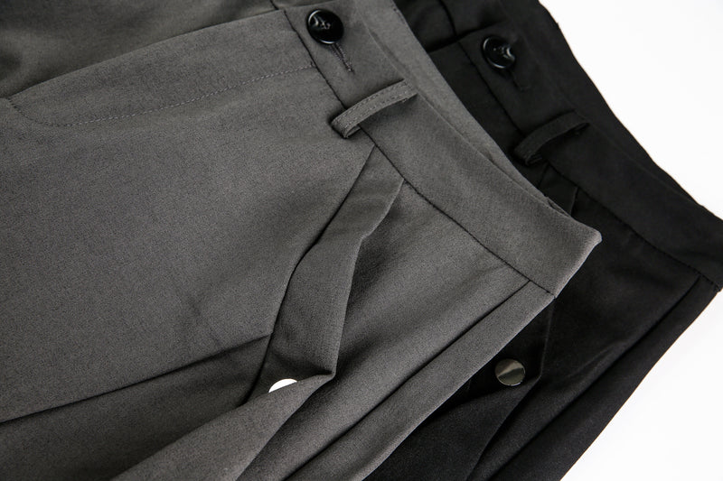 Omirad Structured Wide-Leg Trousers | Bold Street Tailoring