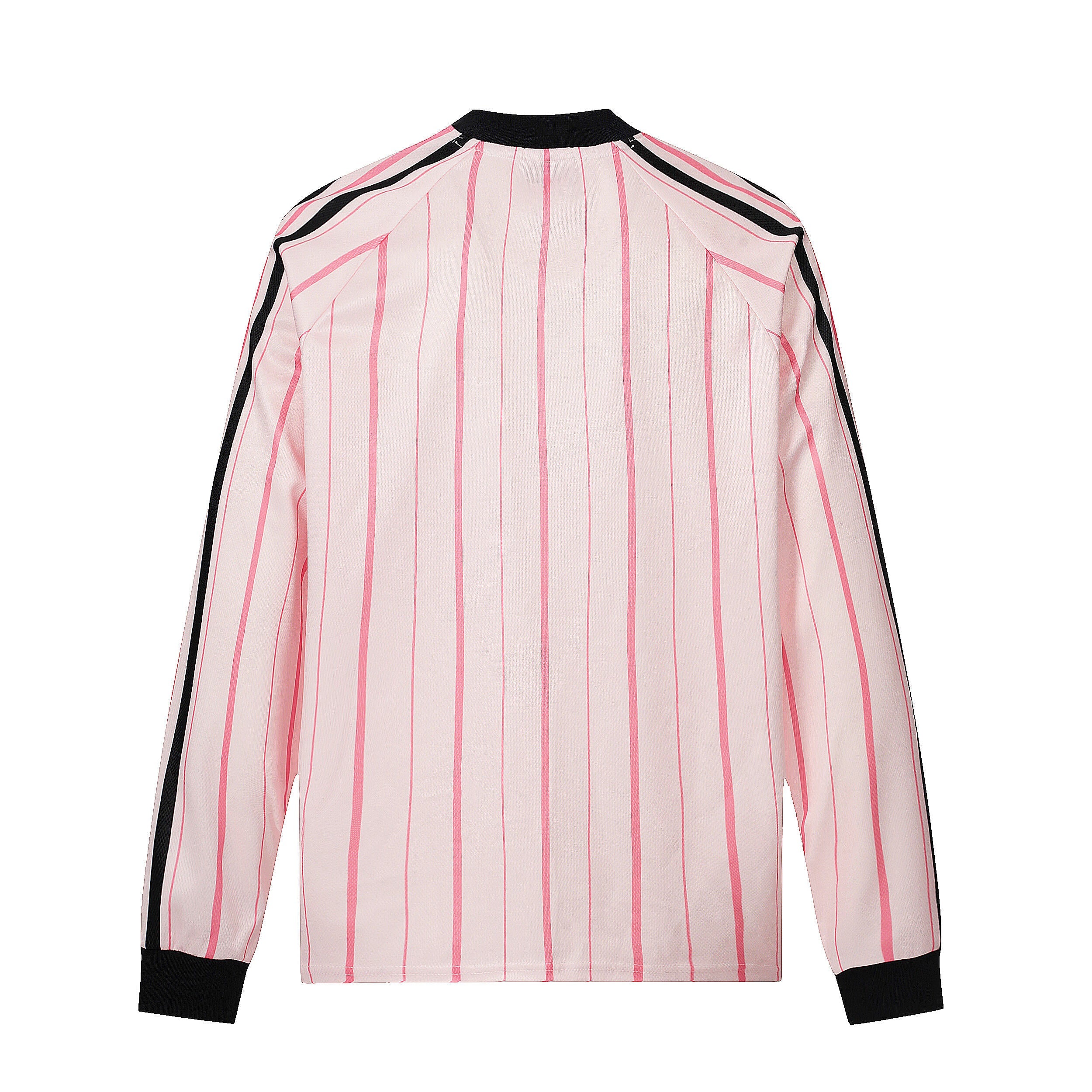 Retro Pinstripe Long-Sleeve Football Jersey | Arabic Lettering