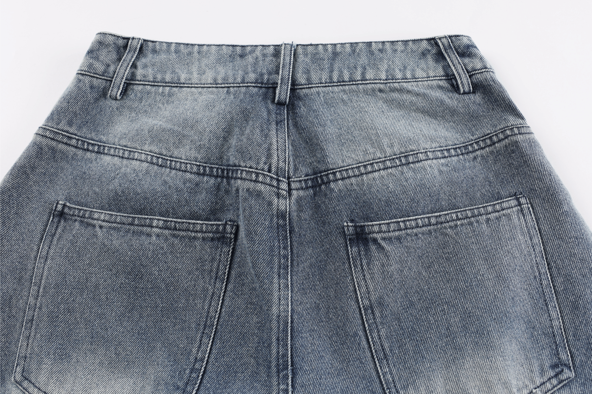 Omirad Wave-Wash Barrel Jeans | Oversized Vintage Denim