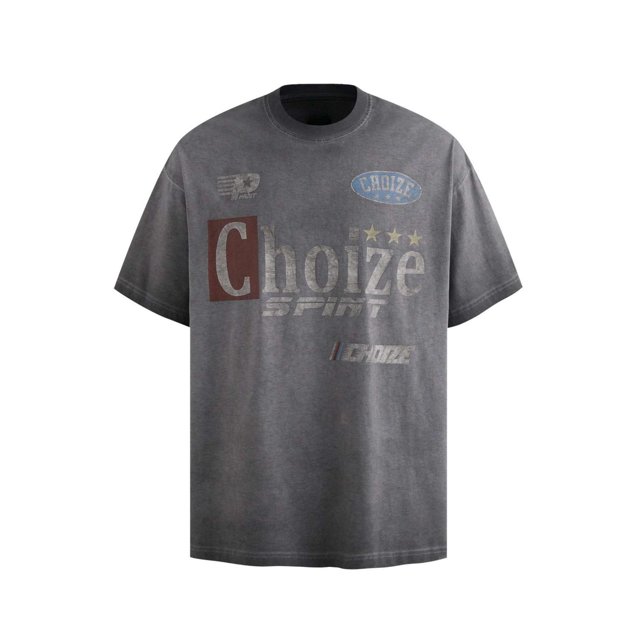 Vintage Wash Racing Graphic Tee | Retro Motorsport Streetwear
