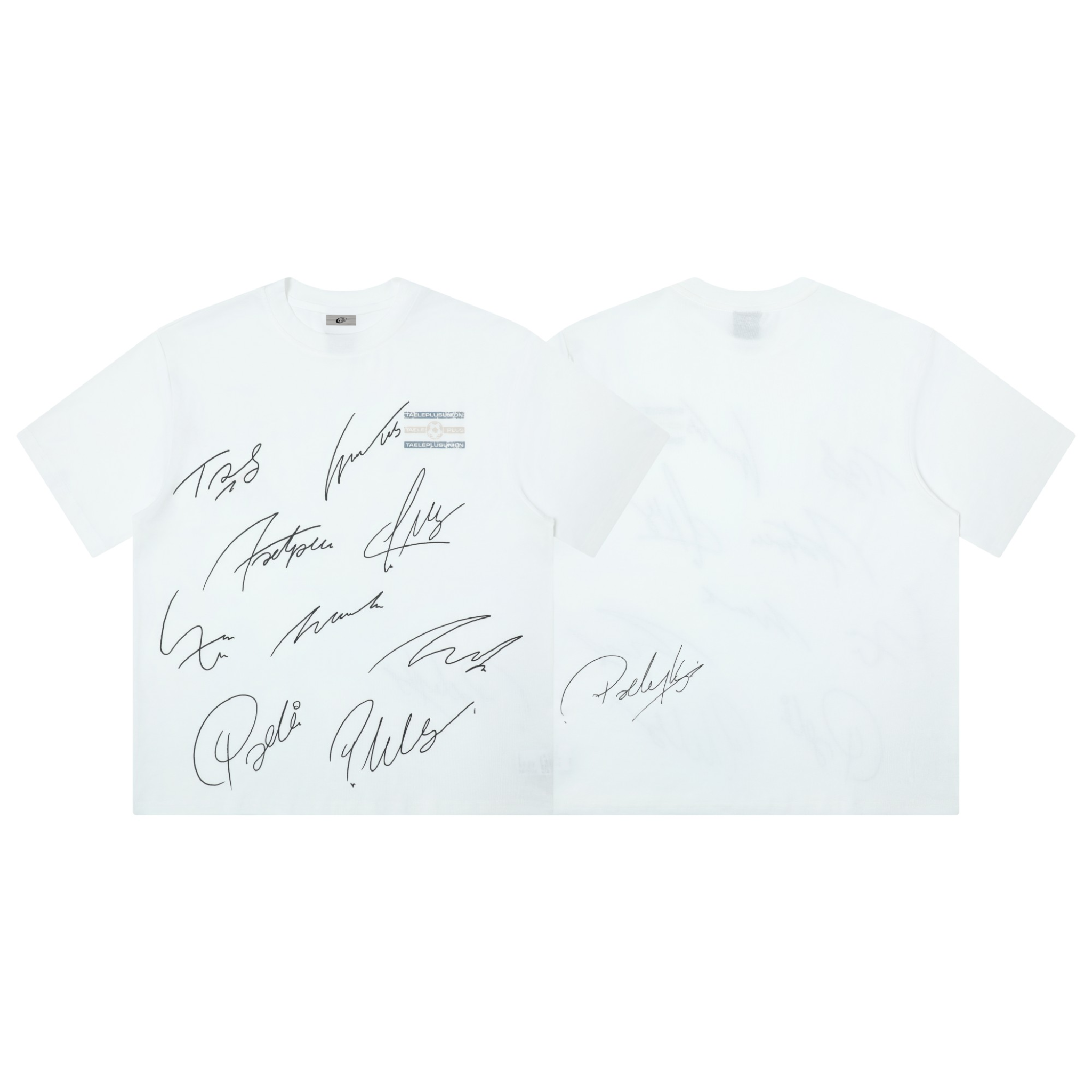 Omirad Signature Print Graphic Tee | Street Luxury Autograph Tee