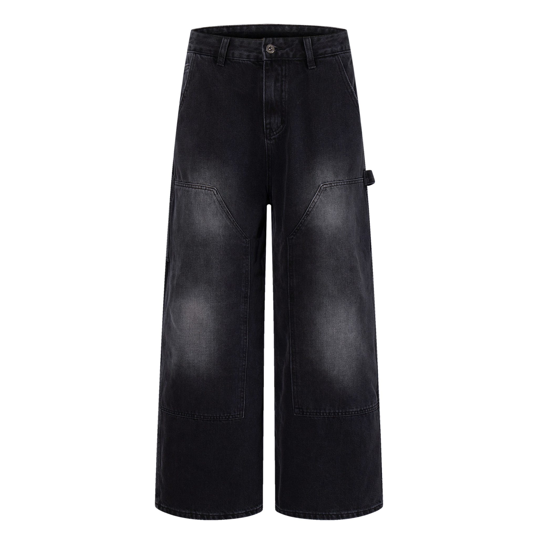 Omirad Gradient Washed Wide-Leg Carpenter Jeans