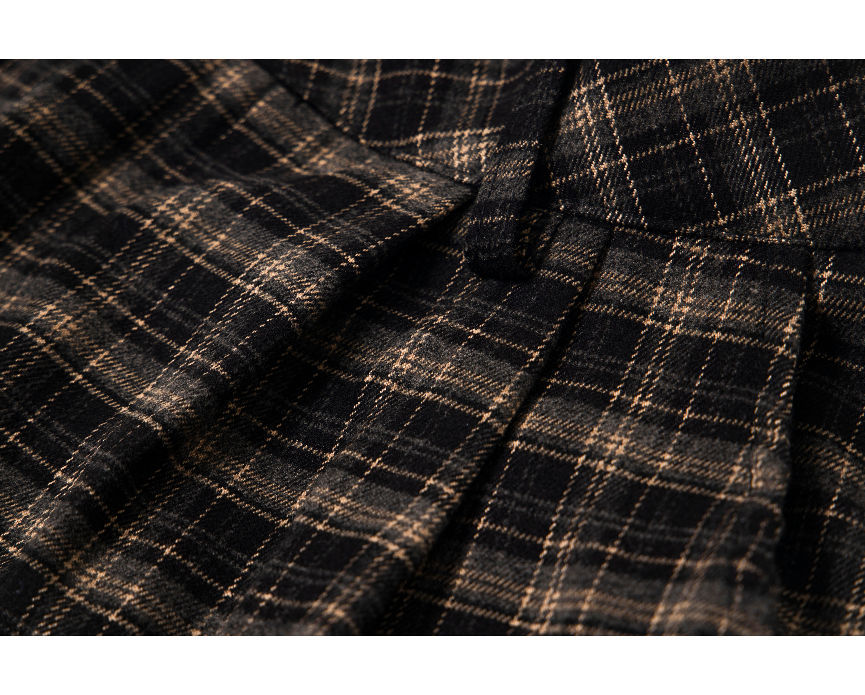 Omirad Plaid Cargo Shorts | Streetwear Knee-Length Fit