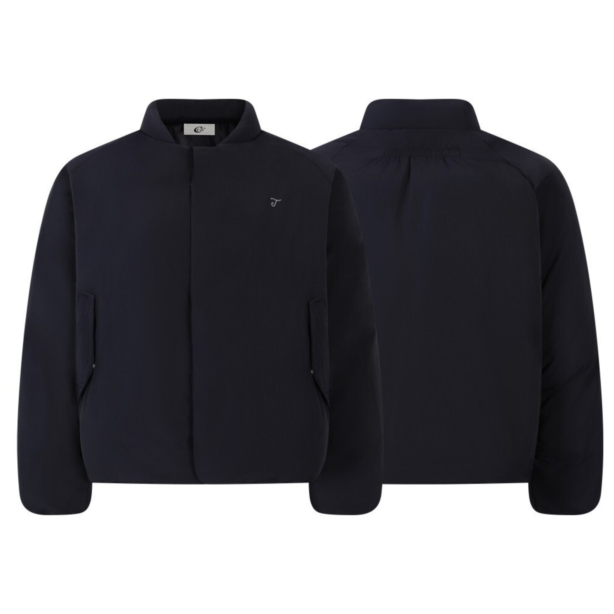 Omirad Minimal Nylon Bomber Jacket | Clean Streetwear
