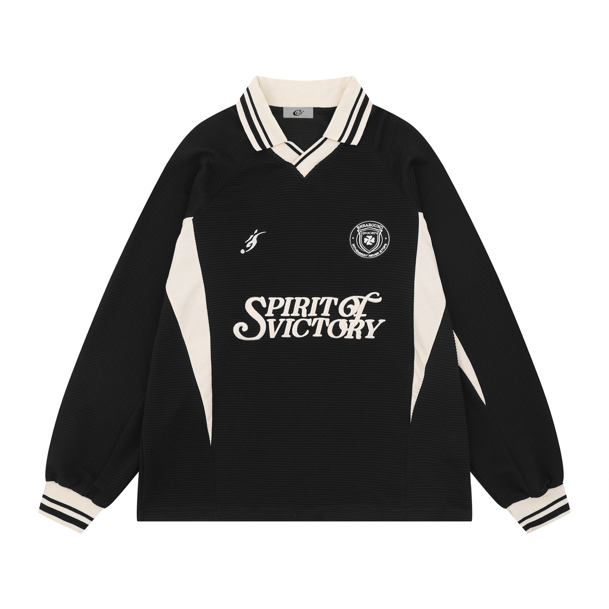 Retro Victory Long Sleeve Soccer Jersey | Spirit of Victory