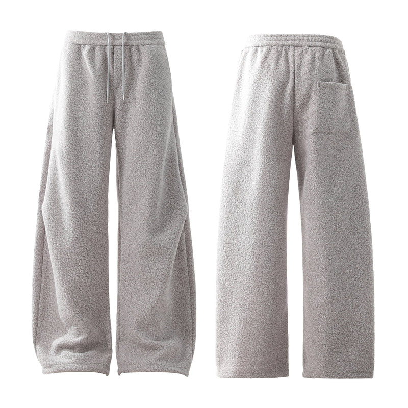 Omirad Plush Fleece Wide-Leg Sweatpants | Cozy Street Style