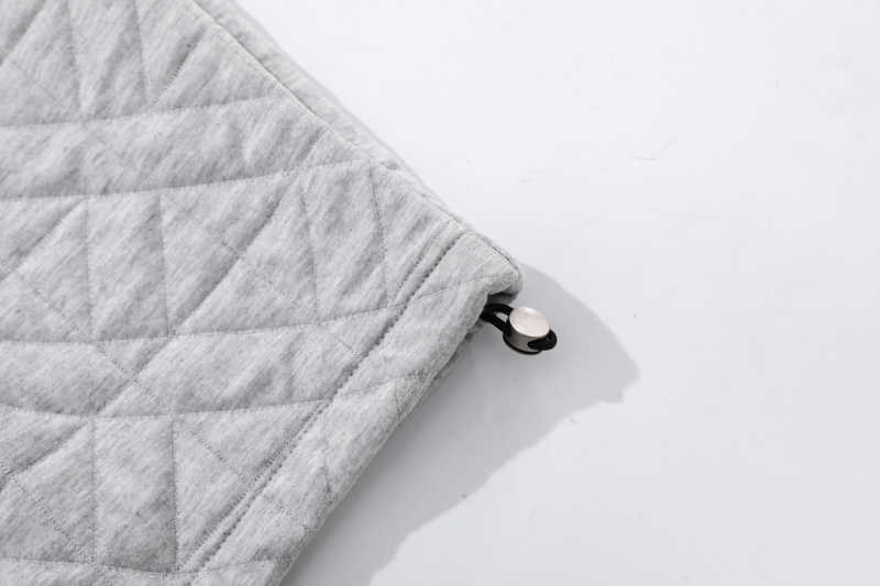 Quilted Wide-Leg Thermal Sweatpants | Insulated Streetwear