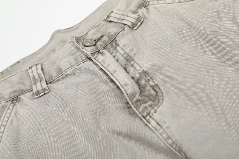 Omirad Vintage Washed Cargo Wide-Leg Pants | 100% Cotton