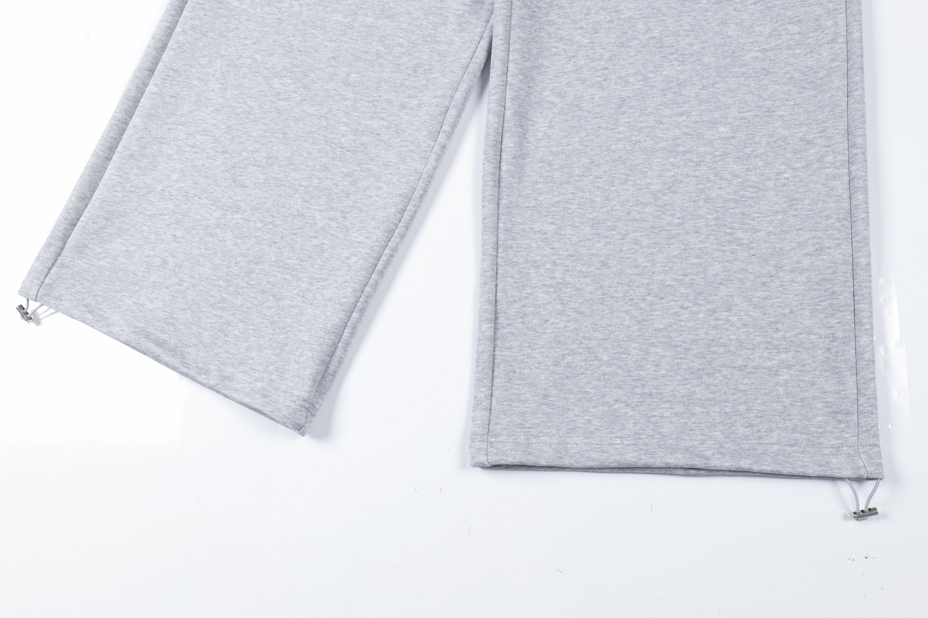 Gothic Cross Wide-Leg Sweatpants | FATFOCUS Logo Waistband