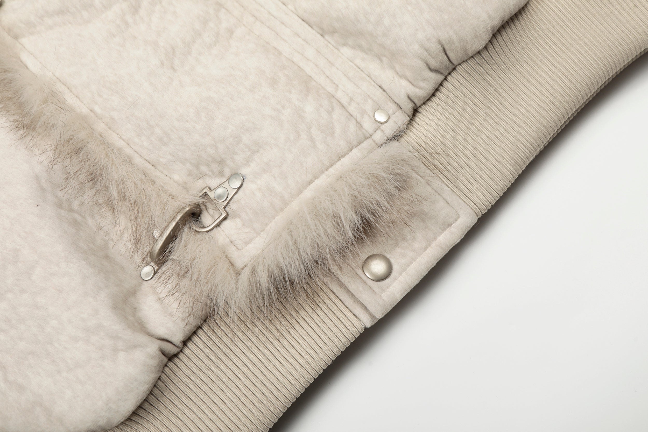 Omirad Fur-Trim Toggle Bomber Jacket | Winter Streetwear