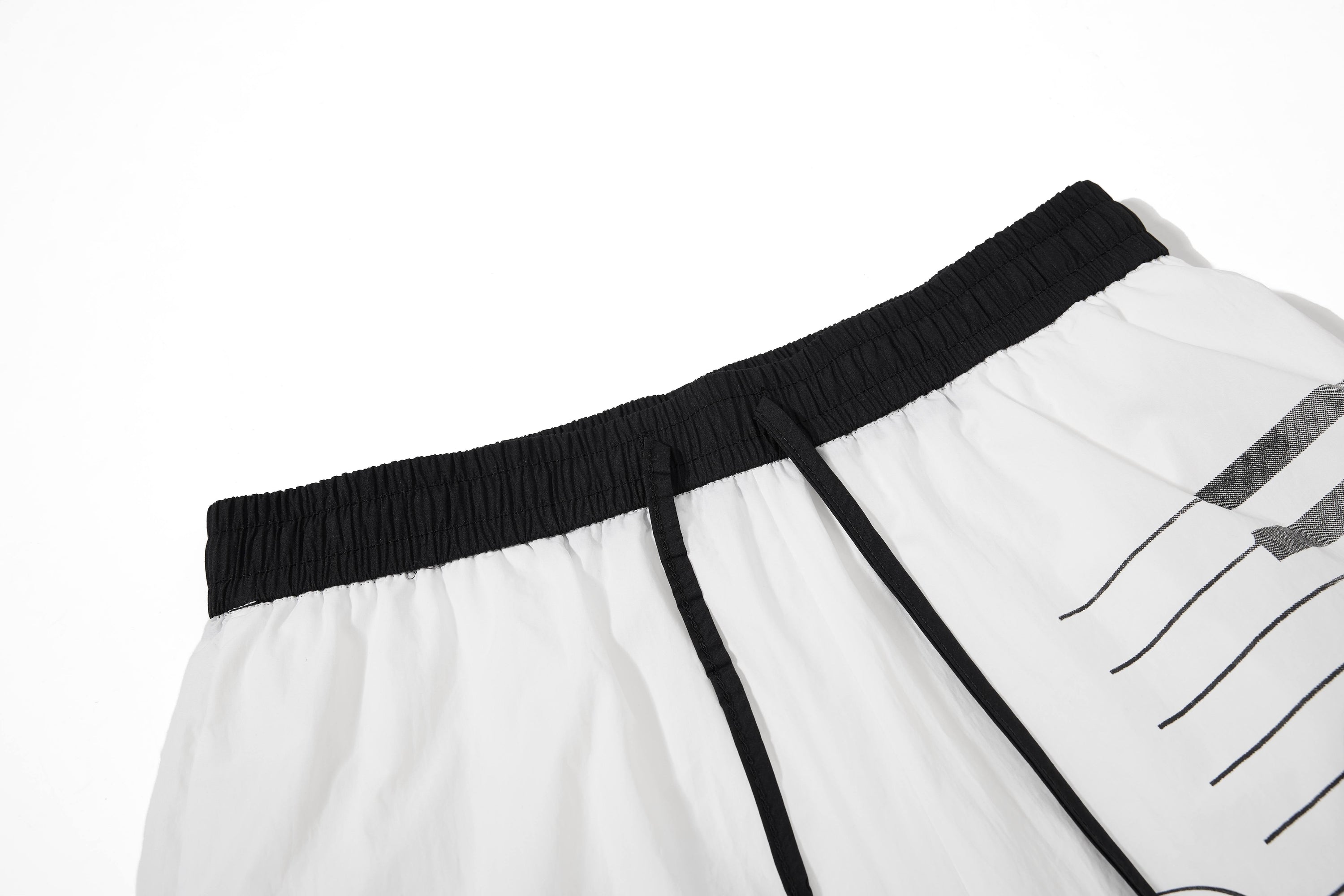 Omirad Piano Keys Balloon Pants | Wide Leg Streetwear Trousers