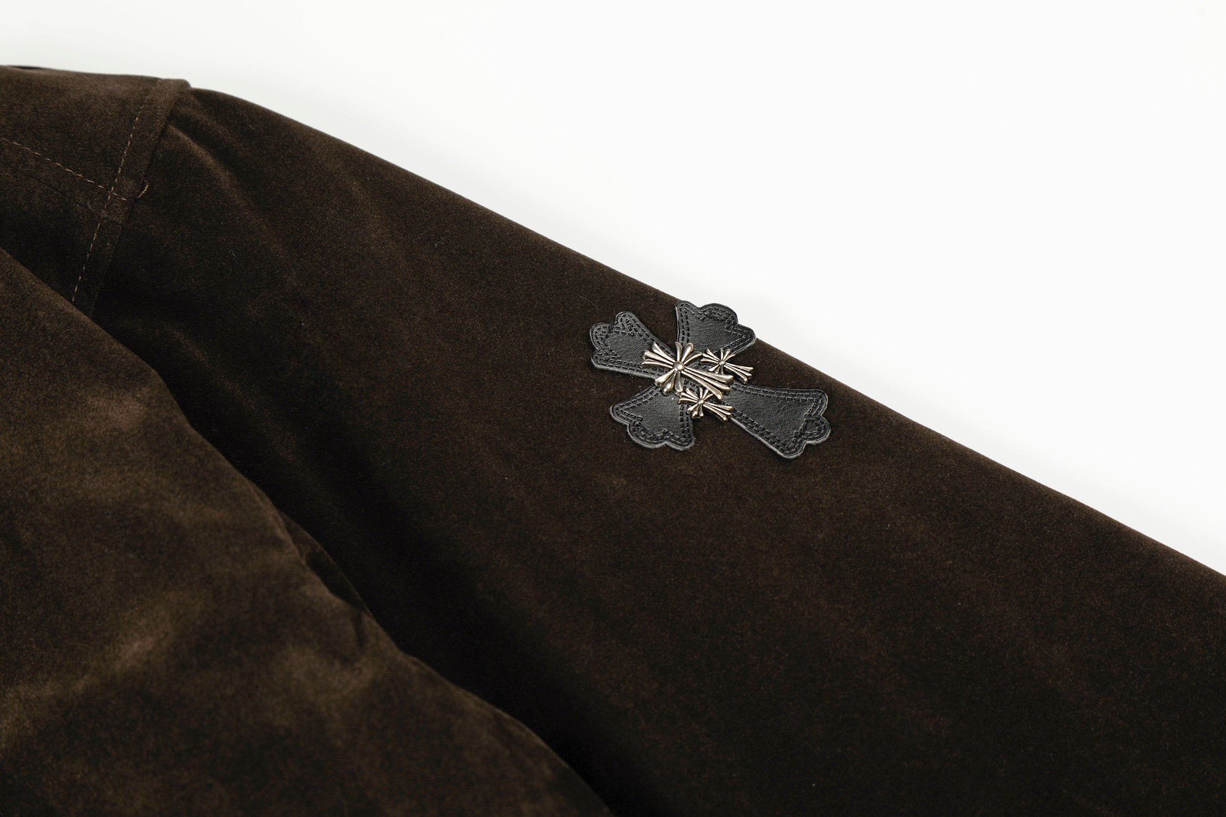Faux Fur Collar Suede-Texture Bomber Jacket | Omirad