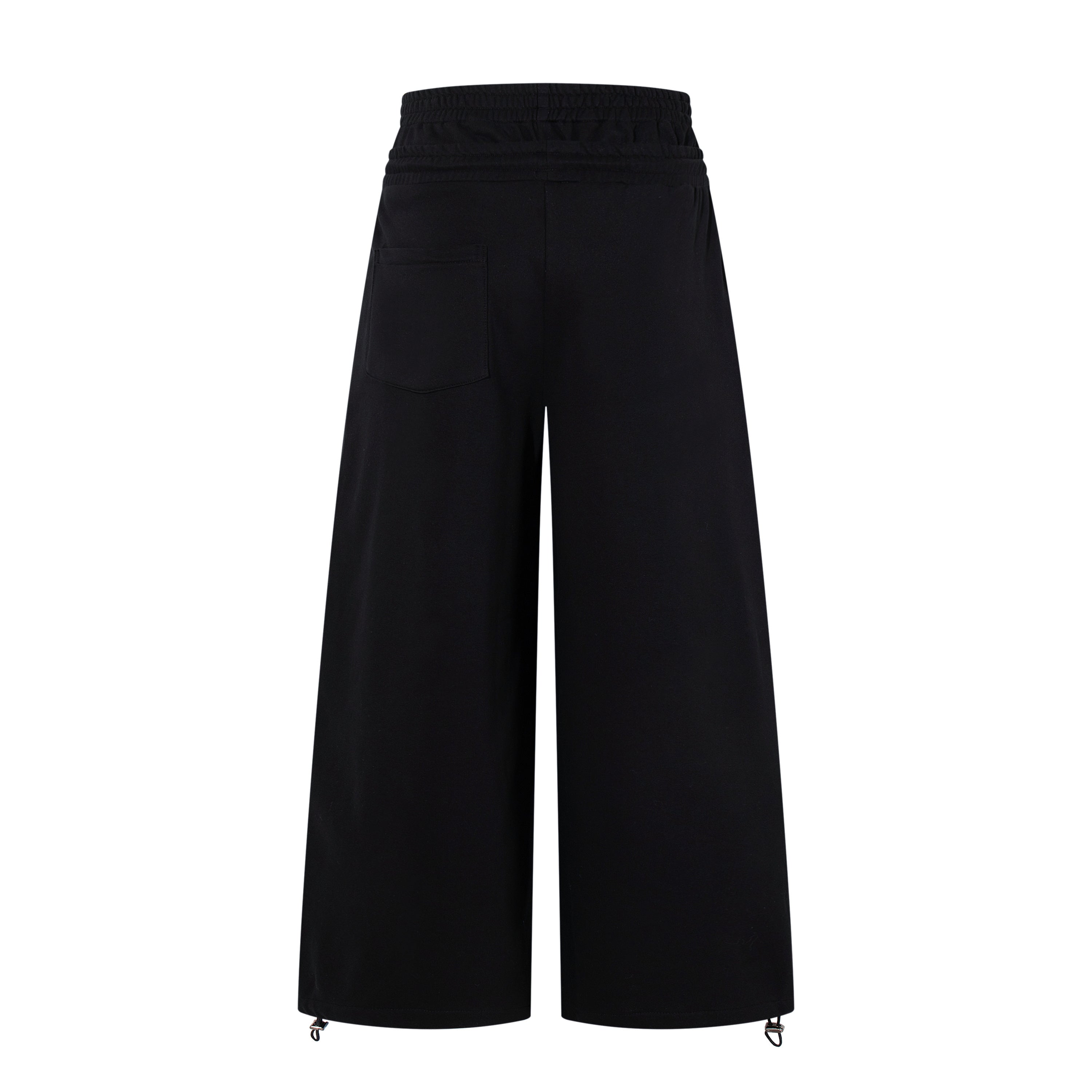 Omirad Star Zip Wide-Leg Sweatpants | Streetwear Joggers