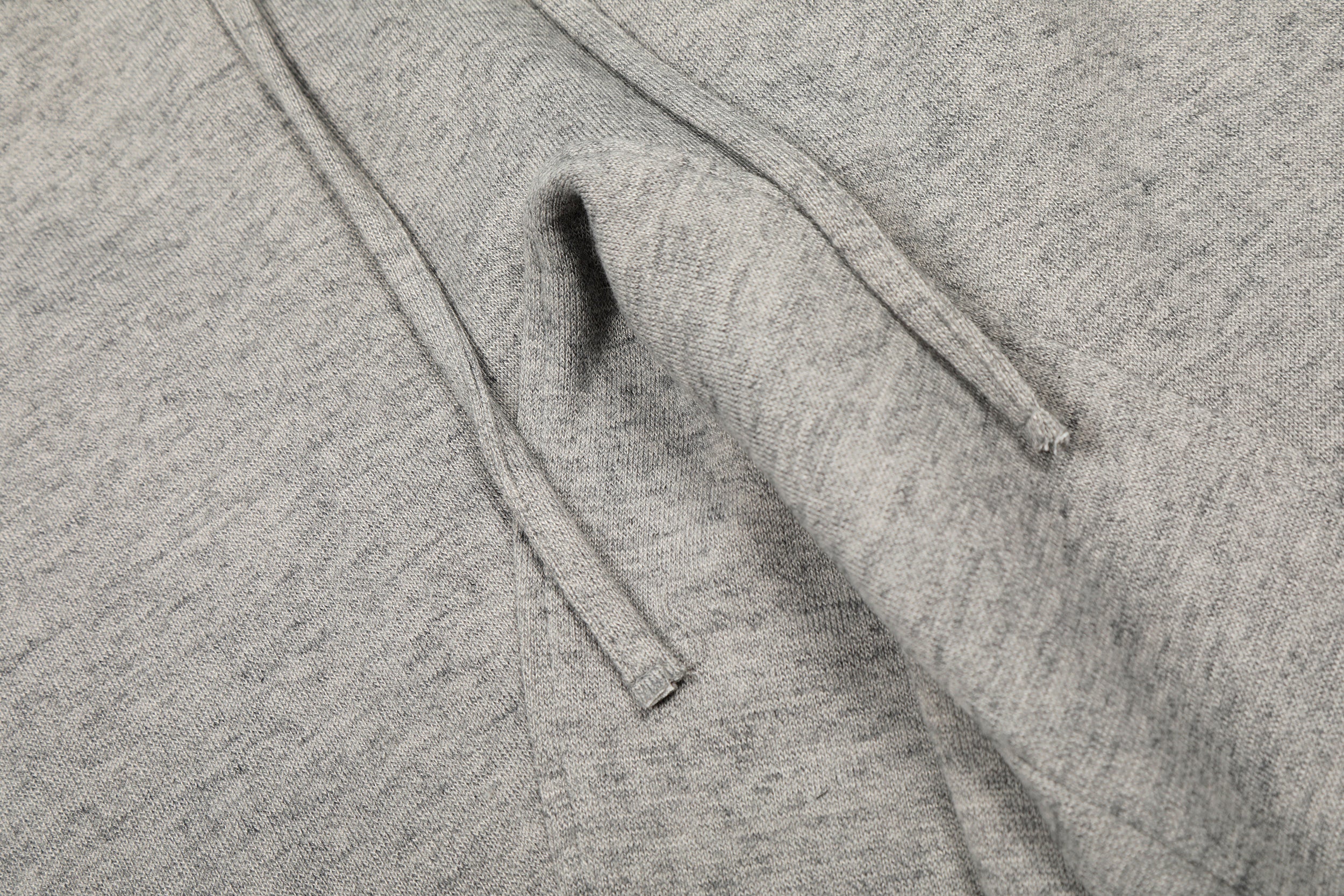 Layered Waist Wide-Leg Sweatpants | Contrast Check Panel