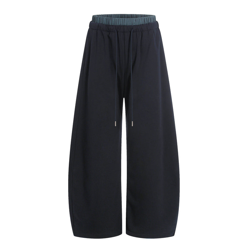 Wide-Leg Athletic Lounge Pants | Relaxed Streetwear Fit