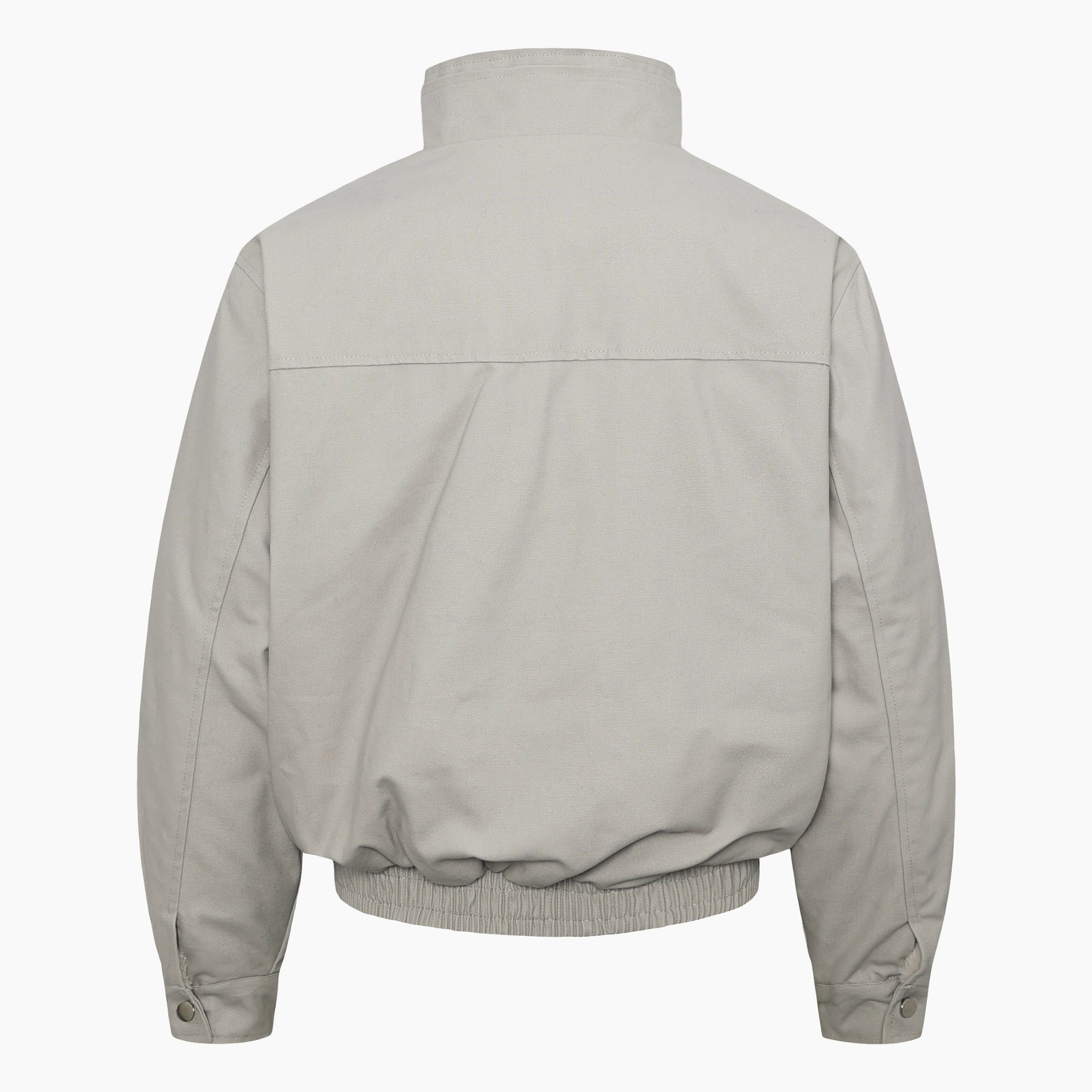 Men's High-Neck Utility Zip Jacket | Streetwear Bomber