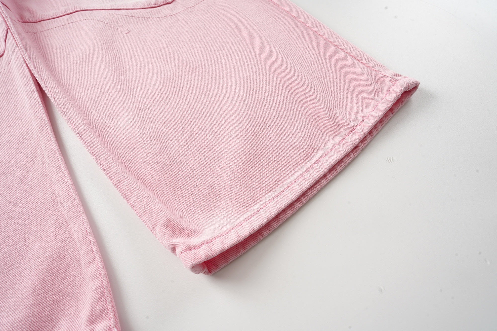 Omirad Pink Washed Wide-Leg Jeans | Y2K Streetwear Denim