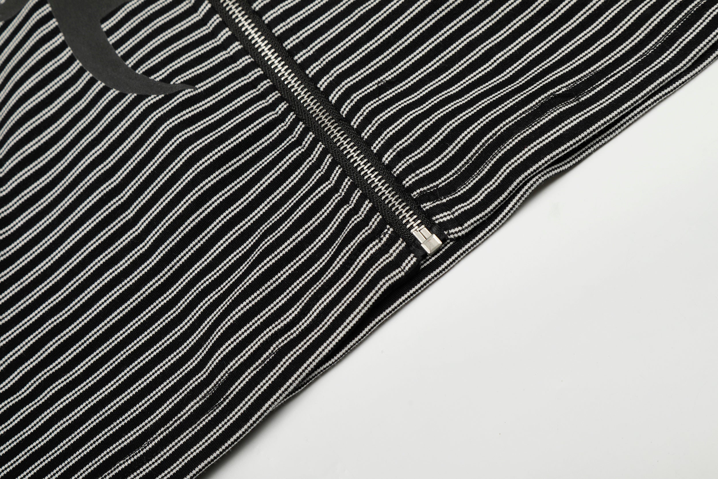 Omirad Striped Graphic Zip Hoodie | Bold Streetwear