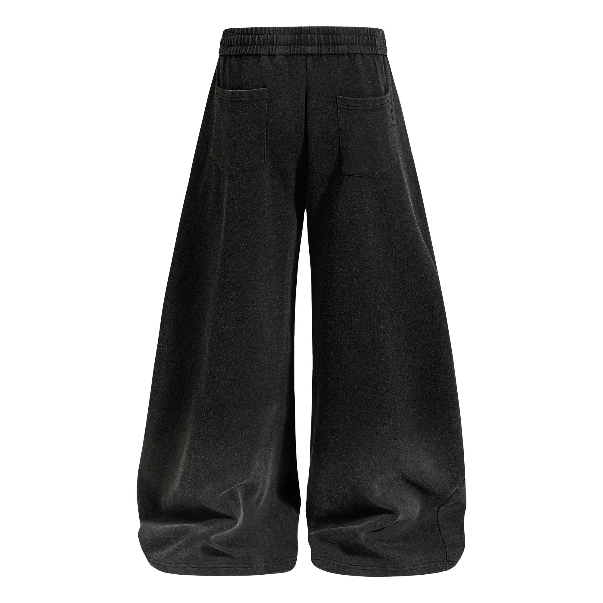 Crest Embroidery Balloon Sweatpants | Oversized Streetwear