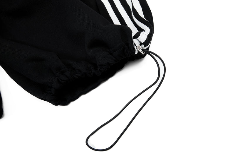 Omirad Script Stripe Wide-Leg Sweatpants | Streetwear