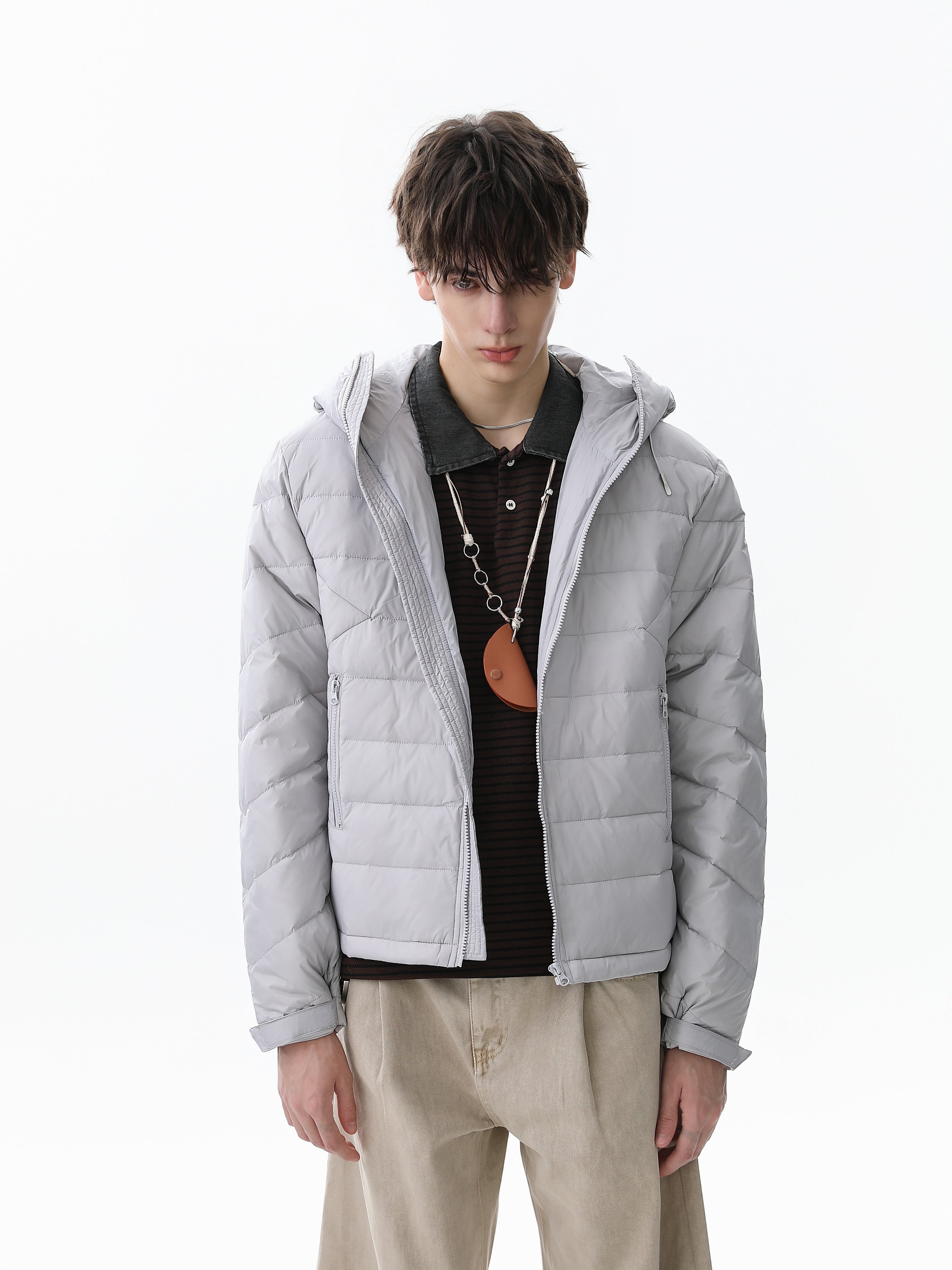 Omirad Lightweight Hooded Puffer Jacket | Men's Winter Coat