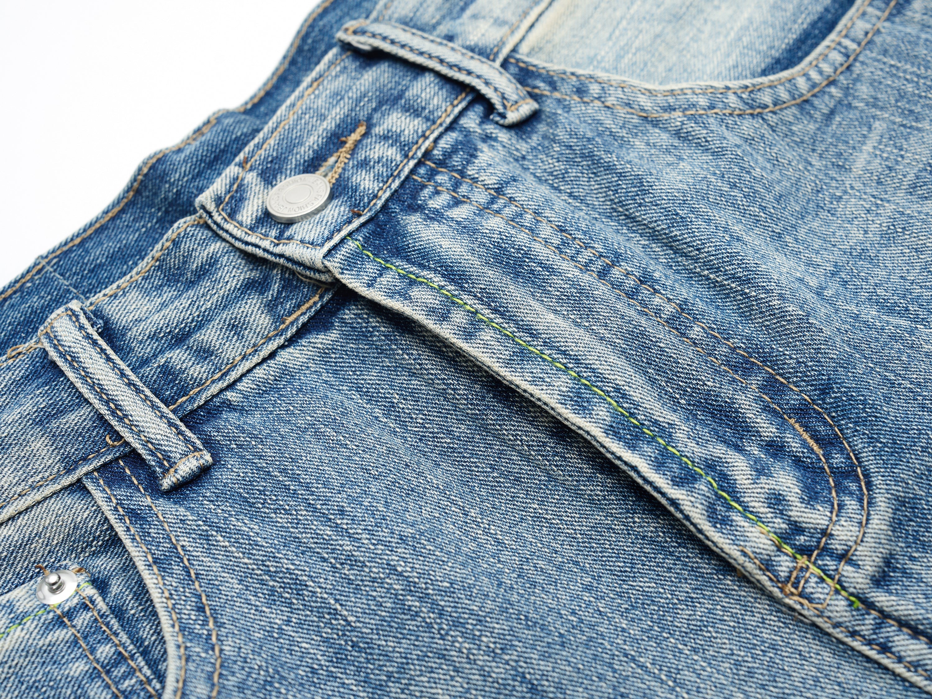 Omirad Vintage Fade Barrel Jeans | Wide Leg Streetwear Denim