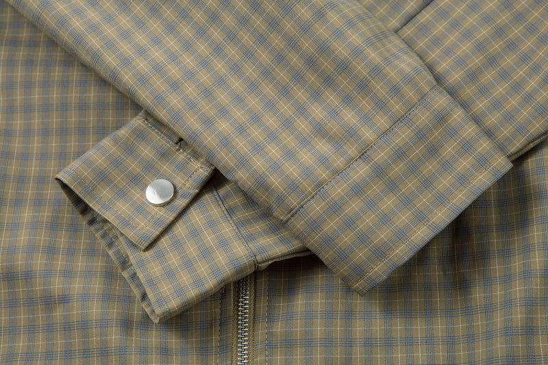 Reversible Check Panel Jacket | Two Looks, One Jacket