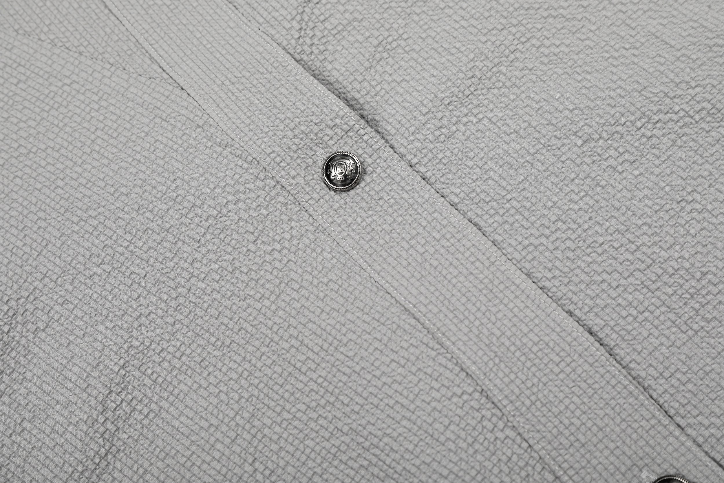 Omirad Asymmetrical Stand-Collar Cotton Shirt | Minimal Streetwear