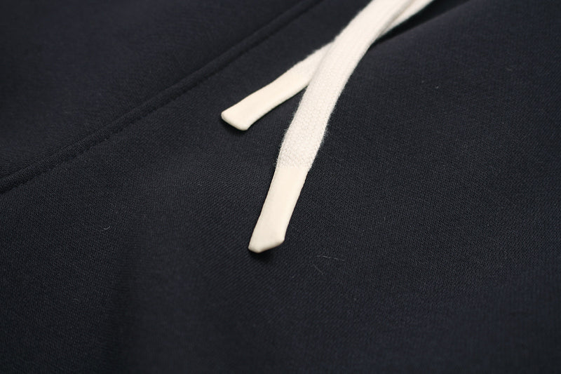 Fleece-Lined Wide-Leg Sweatpants | Distressed Sports Letter Print