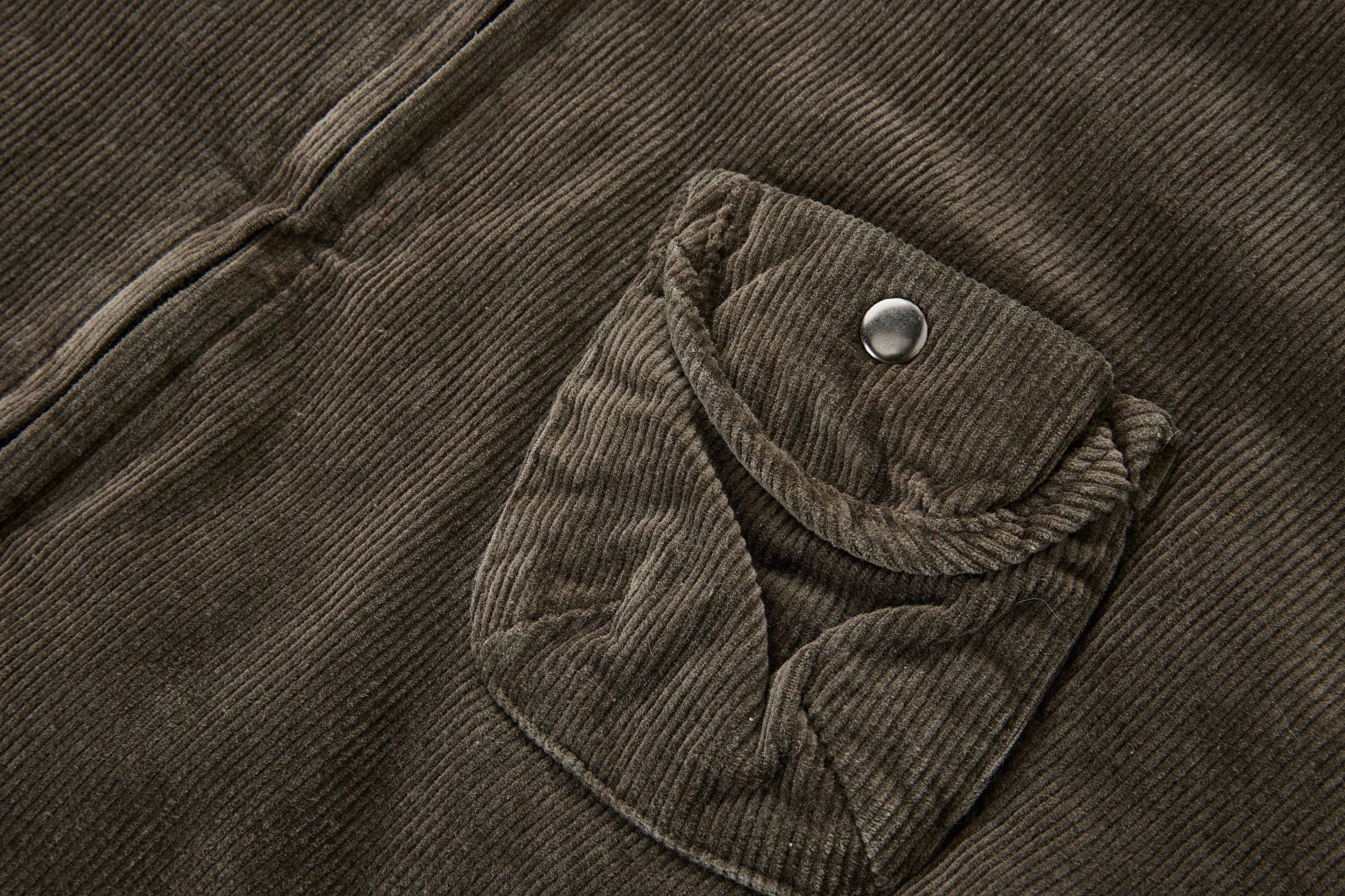 Omirad Corduroy Utility Bomber Jacket | Streetwear