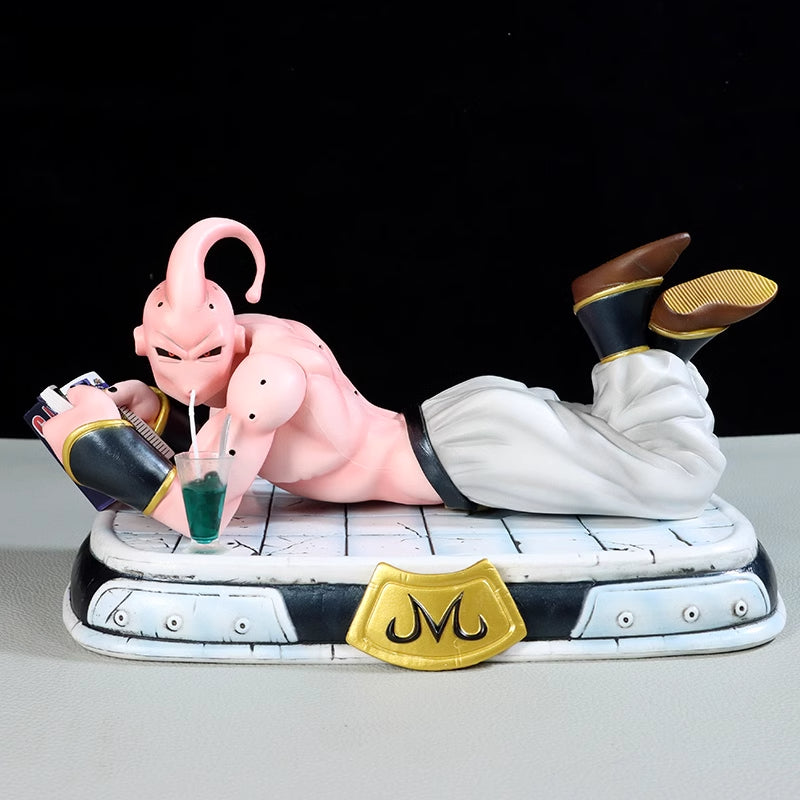 Majin Buu Laying Down Dragon Ball Z Figure – 26x15cm, 0.7kg Collectible