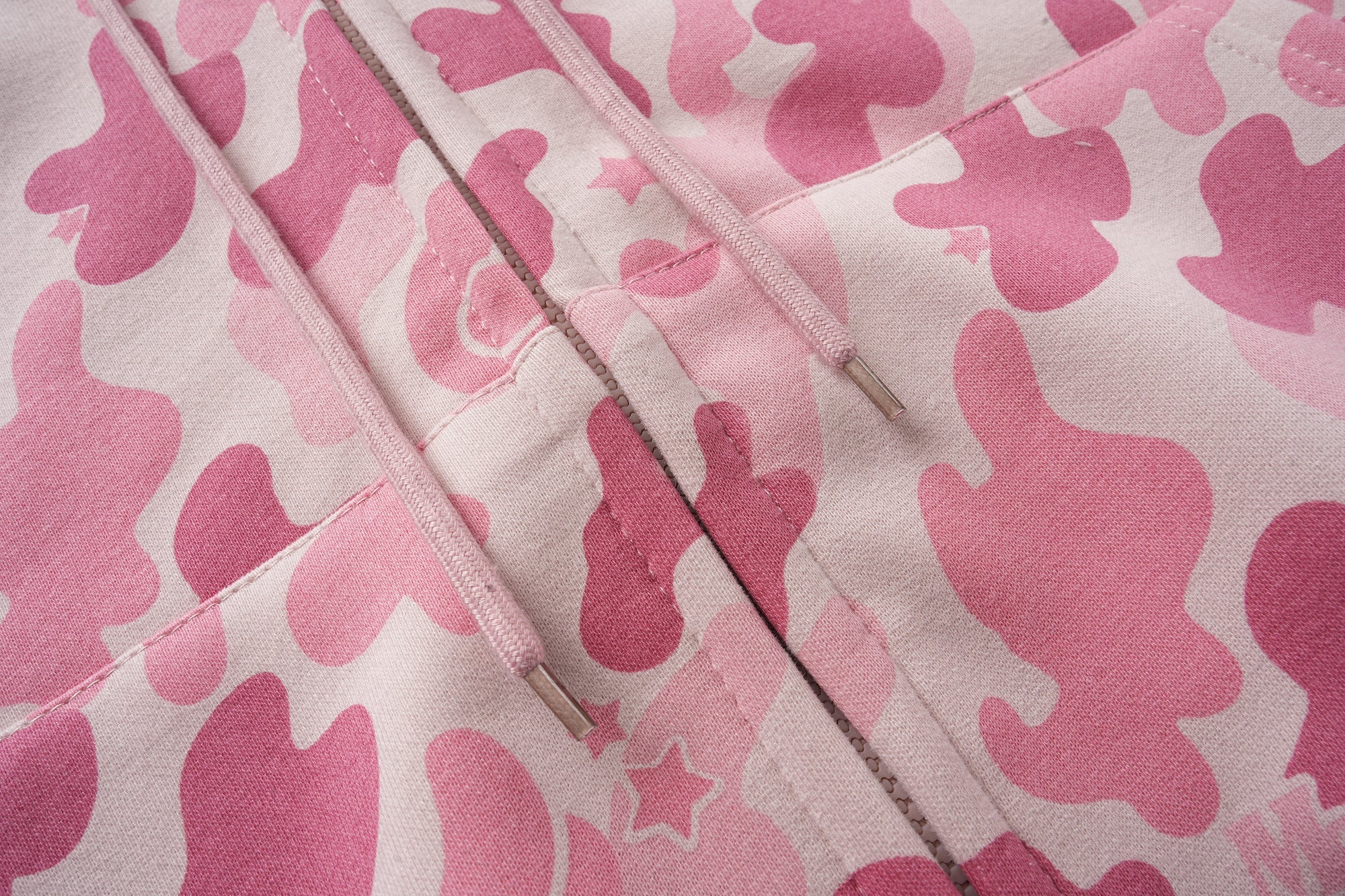 Omirad Camo Graphic Zip-Up Hoodie | Streetwear Fleece