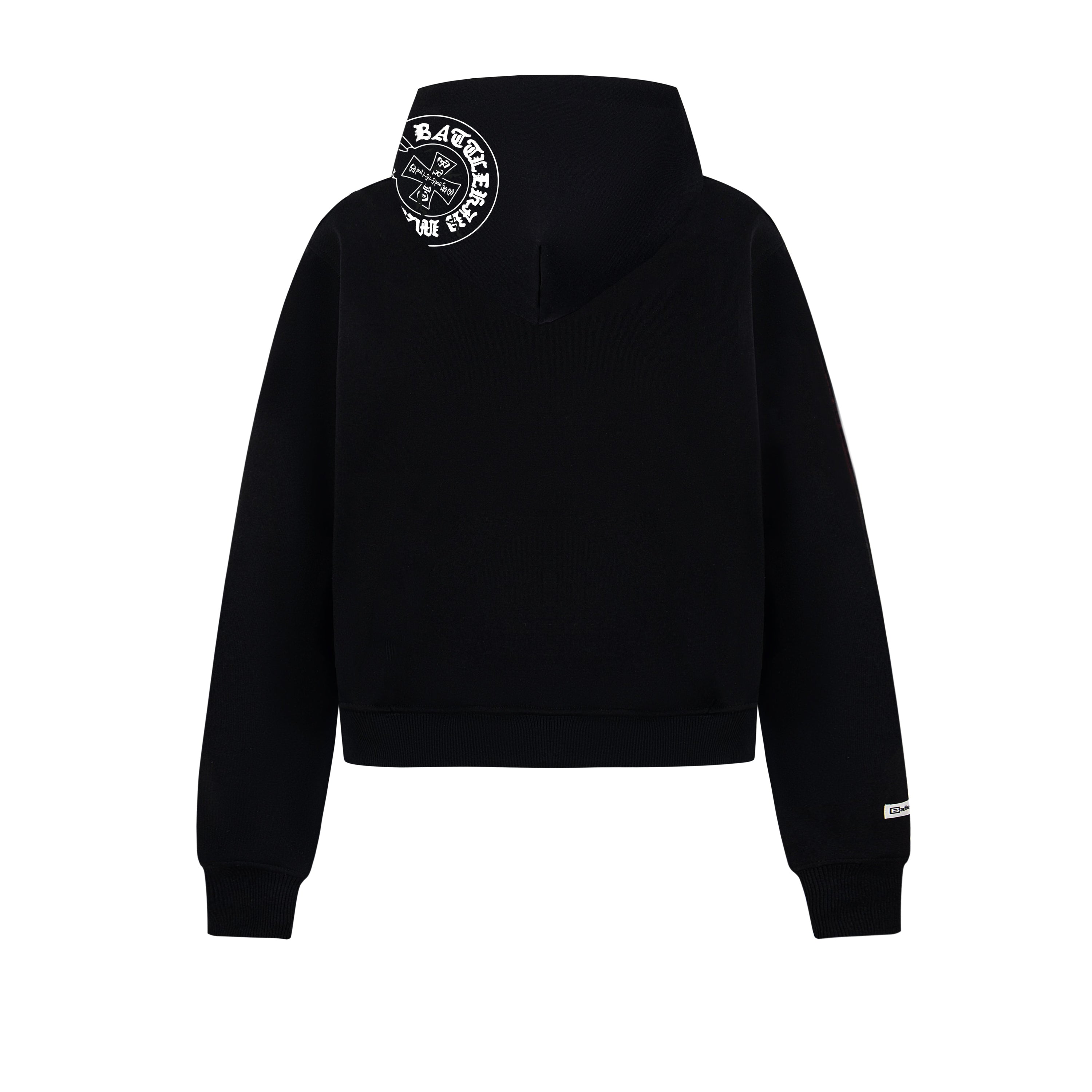 Distressed Flag Graphic Pullover Hoodie | Streetwear