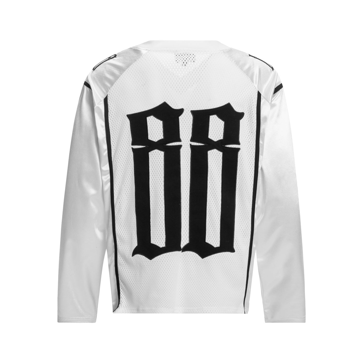 Gothic Mesh Jersey No. 88 | Long Sleeve Streetwear Top
