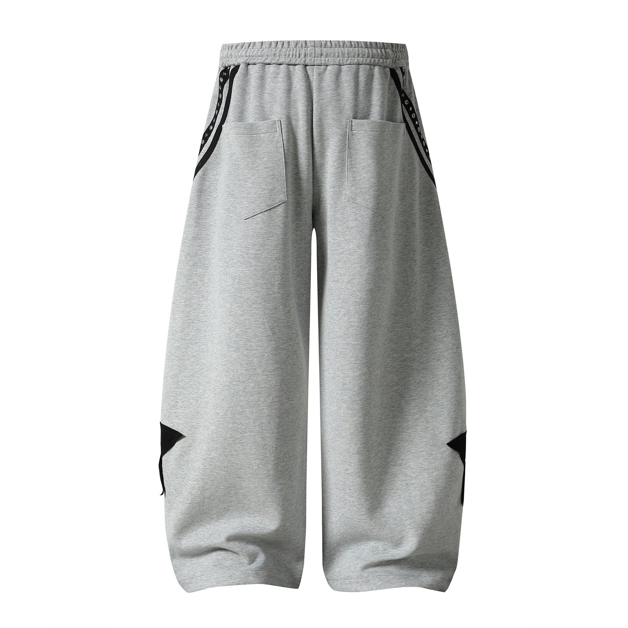 Omirad Star Panel Wide-Leg Track Pants | Streetwear Sweatpants