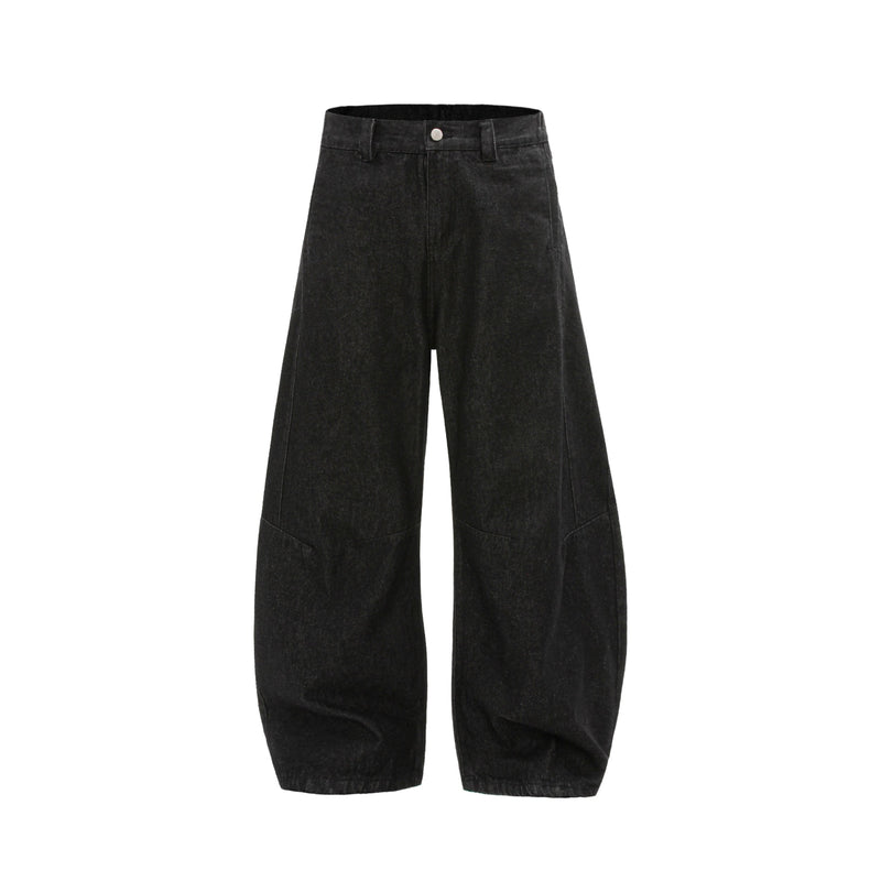 Omirad Sculpted Wide Leg Balloon Pants | 100% Cotton