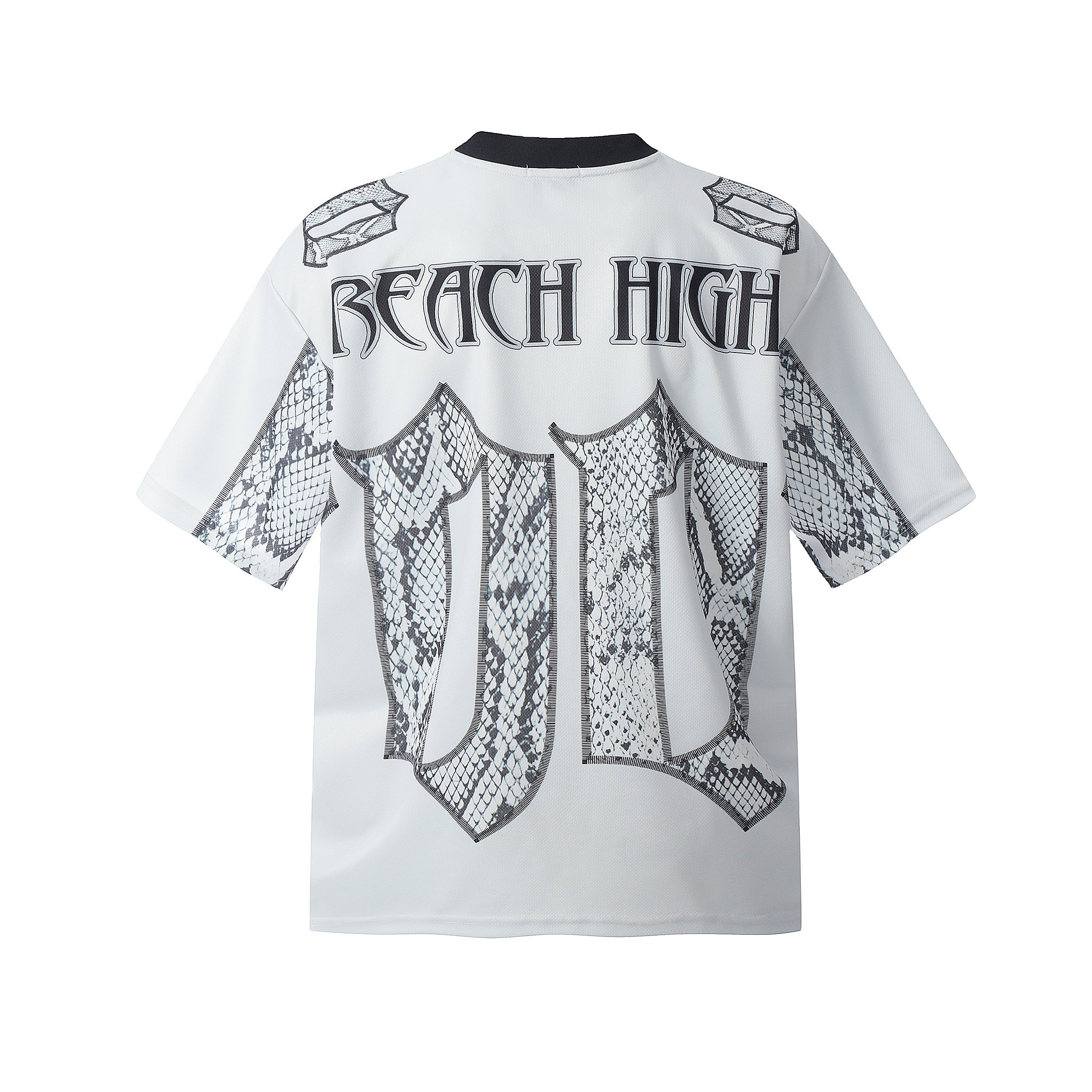 Omirad Reach High Snakeskin Gothic Jersey Tee | Streetwear